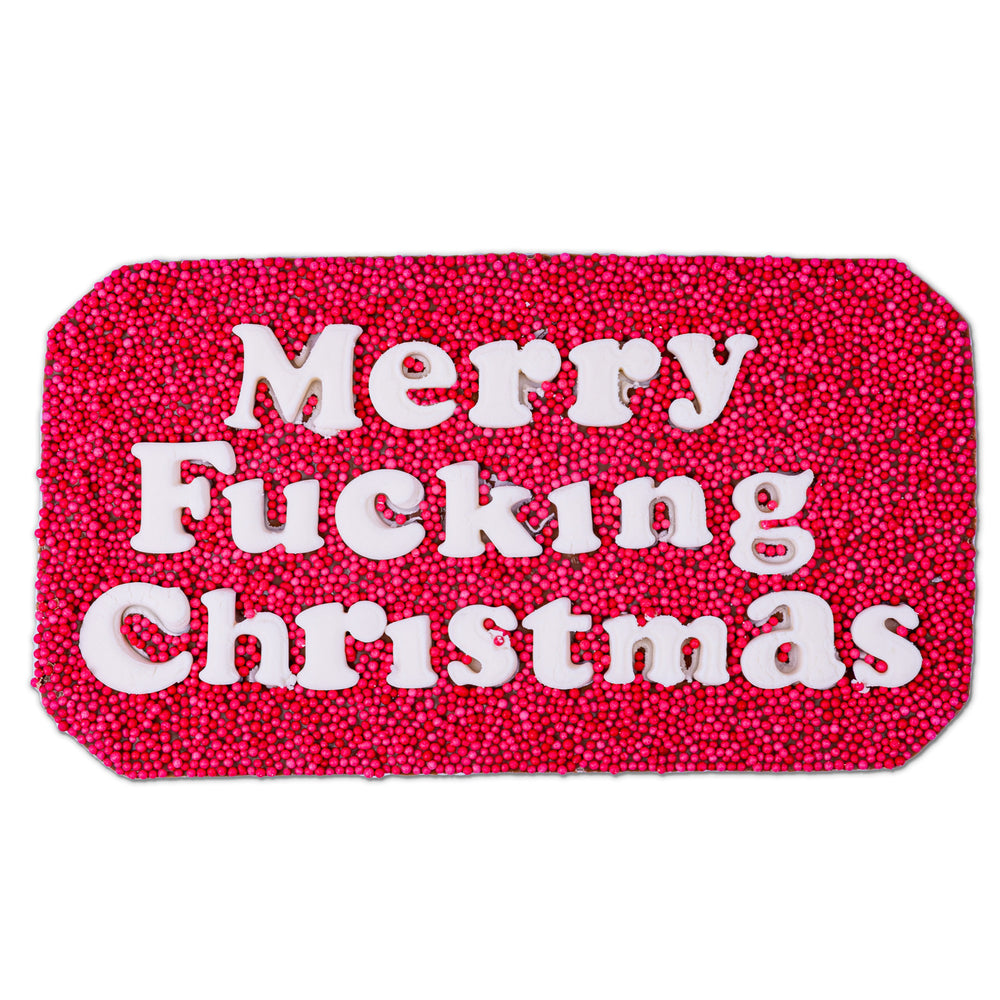 Merry Fucking Christmas Chocolate Slab #1 image